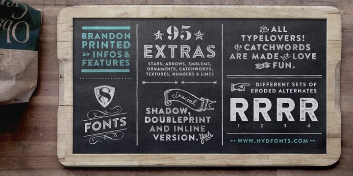 A new favourite from the world of fonts... 1