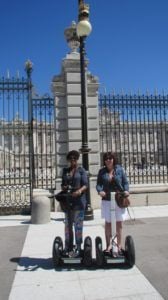 Outside the Royal Palace